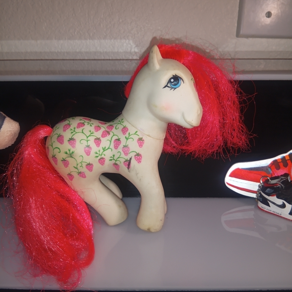 Vintage 1980s  My Little Pony with Red Hair